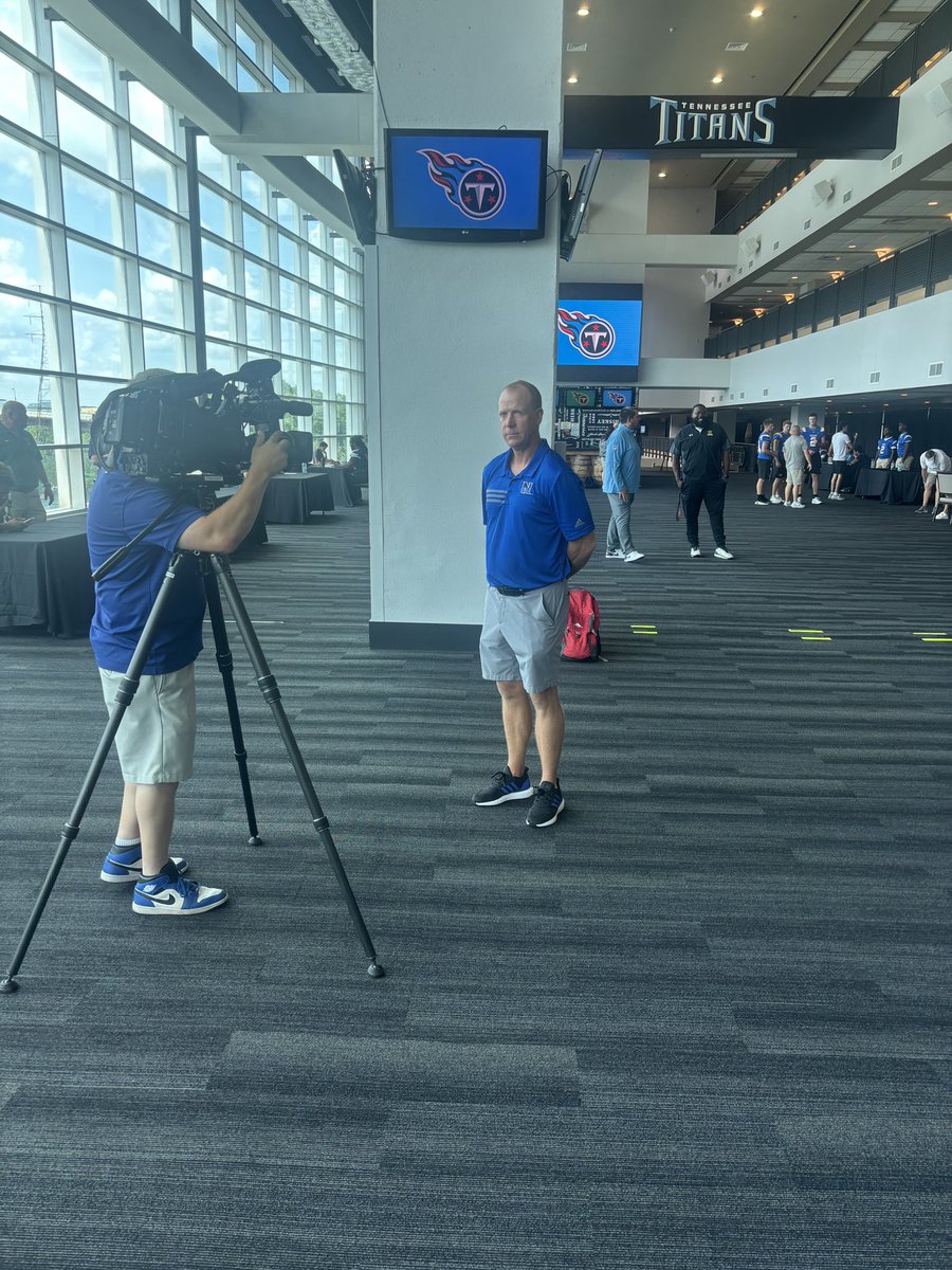 wcsNHSFootball's tweet image. Thank you @Kreager and @Titans for hosting the high school football media day and allowing us to be part of it!

#2025SZN #uKnighted