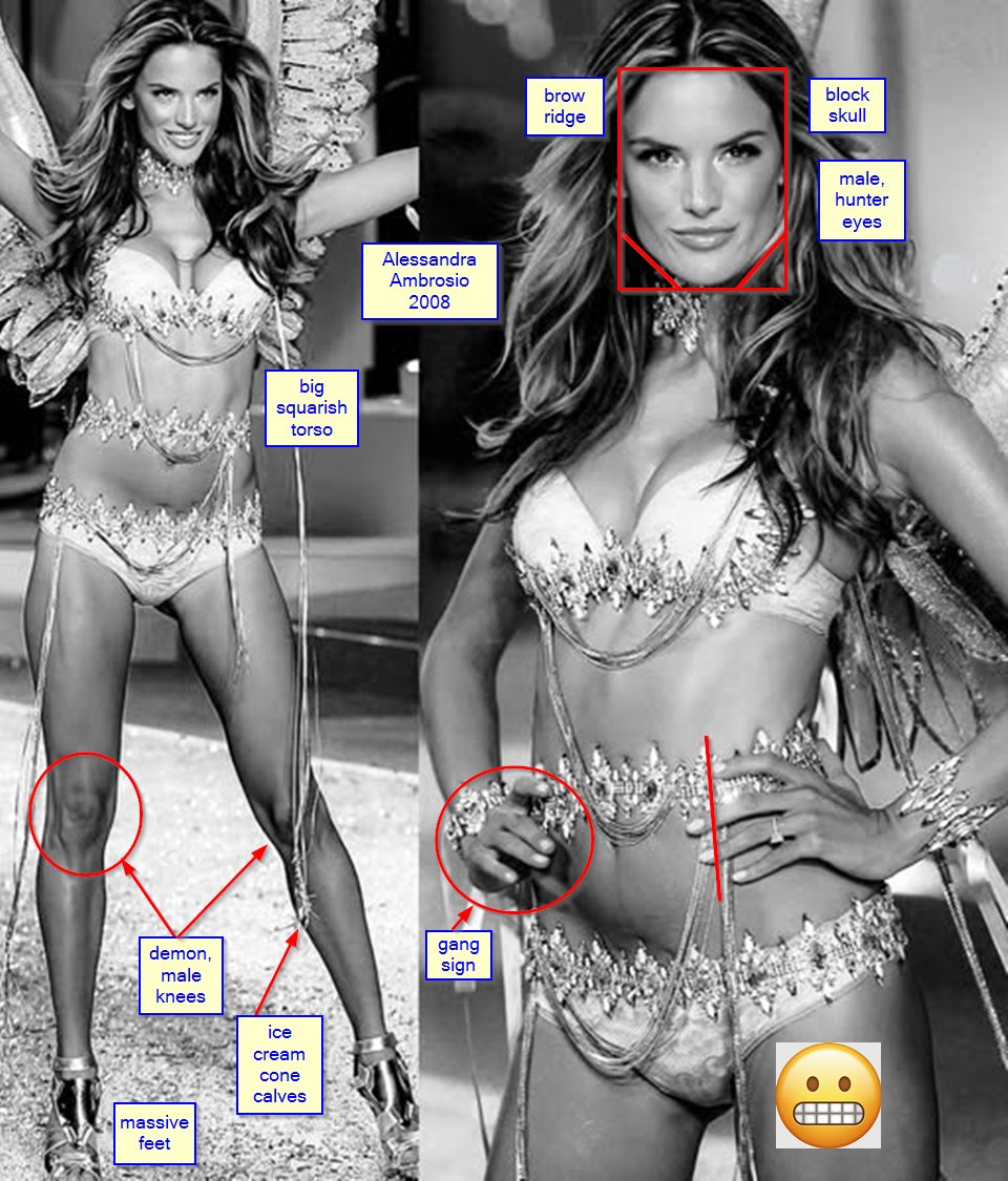 Victoria’s Secret 2008 model Alessandra Ambrosio. Or is it Allesandro? Fashion Show in 2008, held at the Fontainebleau Miami Beach, Florida. #EGI