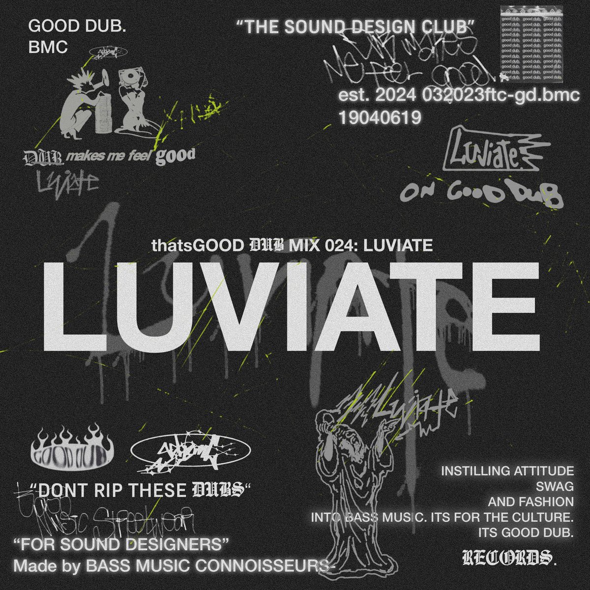 gooddub_bmc's tweet image. thatsGOOD DUB 024: LUVIATE
We hope you like GOOD-future riddim.
Tomorrow. SoundCloud.