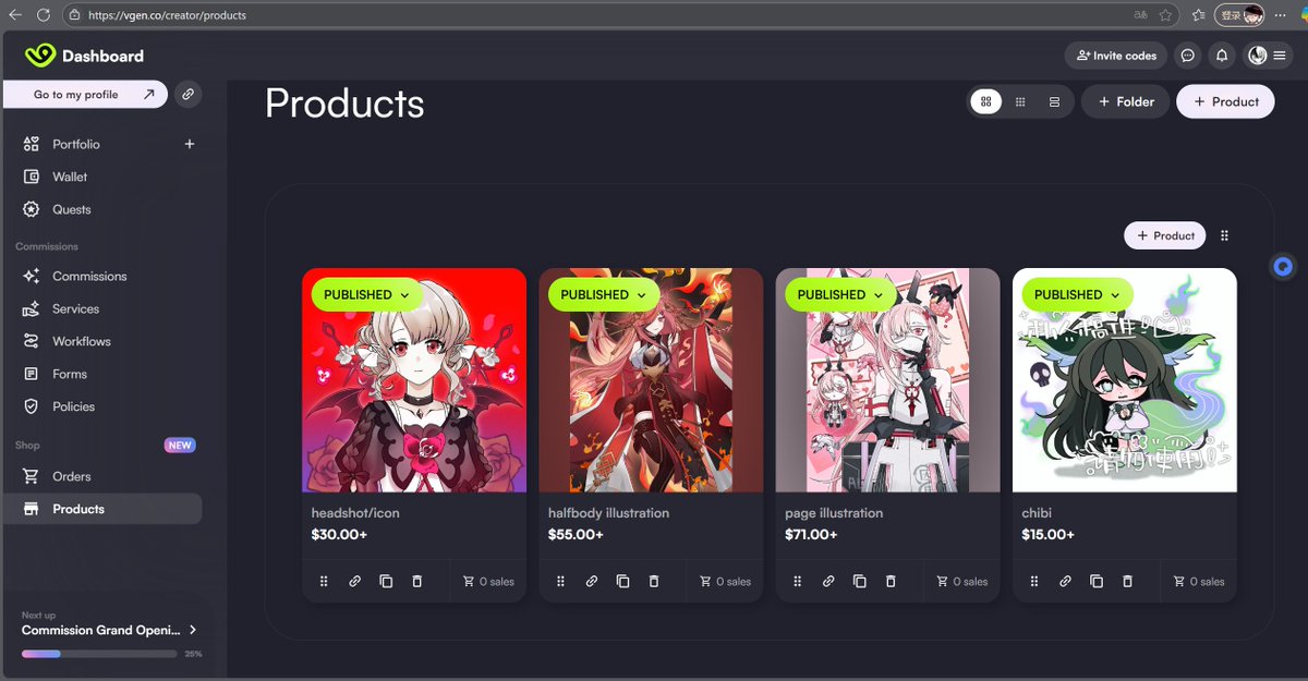 D_t3497win's tweet image. Hello there! I have listed 4 vgen art commission business, I need to complete the certification task within 30 days to apply to become a certified artist, please check me out! If you need it, please place an order for the service!
vgen.co/Danti
#VGen #vgen #VGenComm