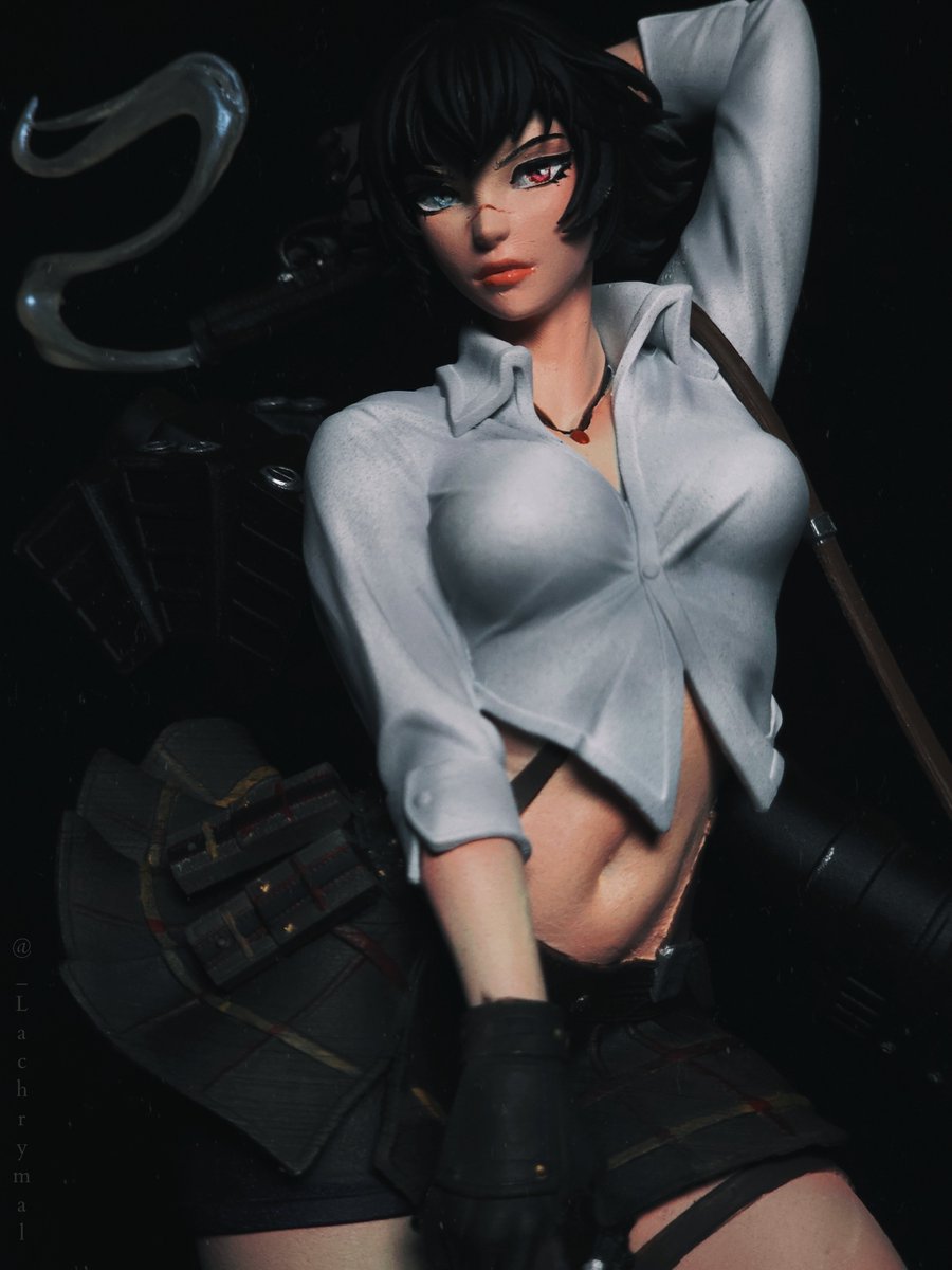_Lachrymal_'s tweet image. ᴍᴀʀʏ ᴅɪᴇᴅ ᴀ ʟᴏɴɢ ᴛɪᴍᴇ ᴀɢᴏ. ᴍʏ ɴᴀᴍᴇ ɪꜱ ʟᴀᴅʏ
Lady, 3d model by bulkamancer, painted by me. #devilmaycry
