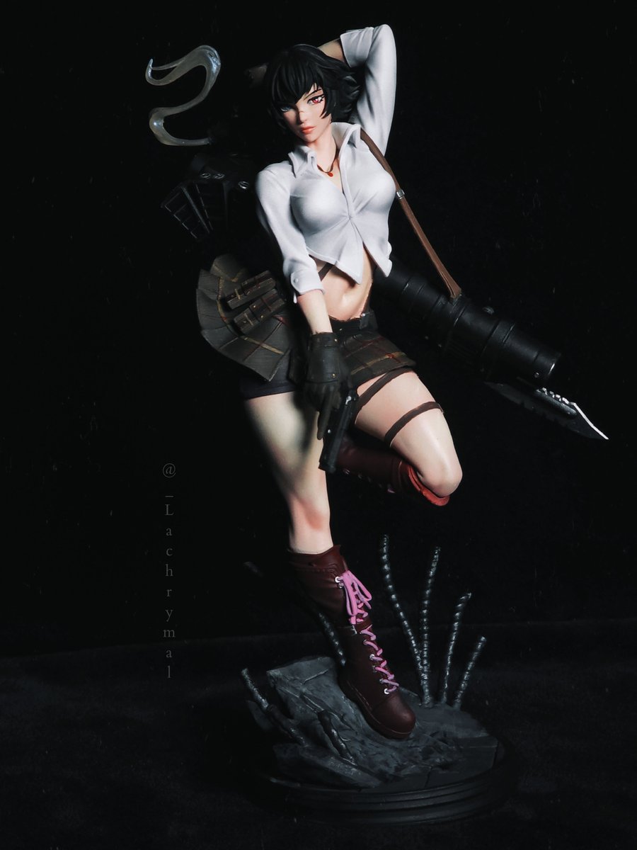 _Lachrymal_'s tweet image. ᴍᴀʀʏ ᴅɪᴇᴅ ᴀ ʟᴏɴɢ ᴛɪᴍᴇ ᴀɢᴏ. ᴍʏ ɴᴀᴍᴇ ɪꜱ ʟᴀᴅʏ
Lady, 3d model by bulkamancer, painted by me. #devilmaycry