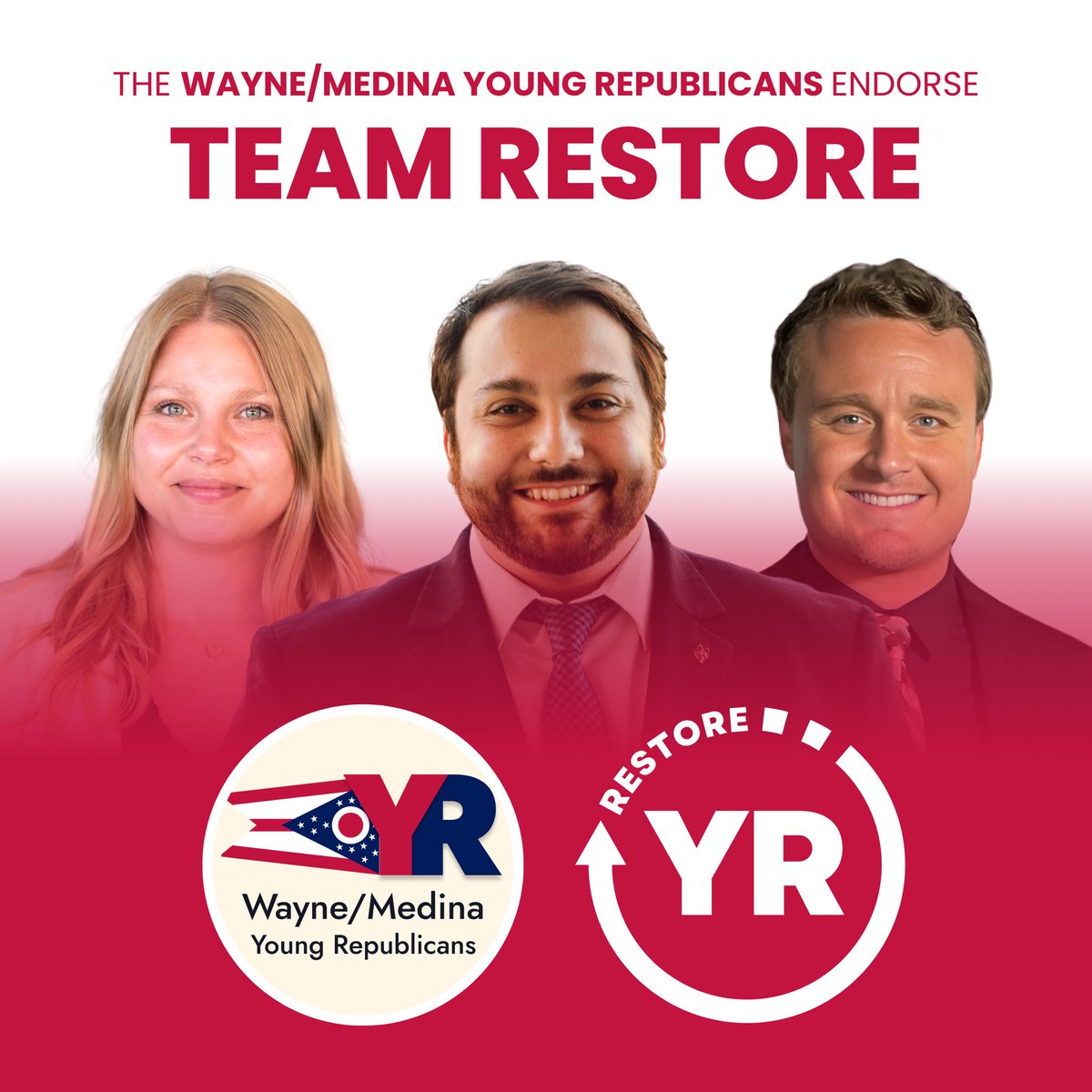 waynemedinayrs's tweet image. Wayne/Medina YRs is proud to endorse Restore YRs—a team with the vision, values, and energy to lead Young Republicans nationally. They reflect our movement’s priorities and will grow YRs into a powerhouse of future conservative leadership! 🇺🇸
@RestoreYR @PeterGiunta