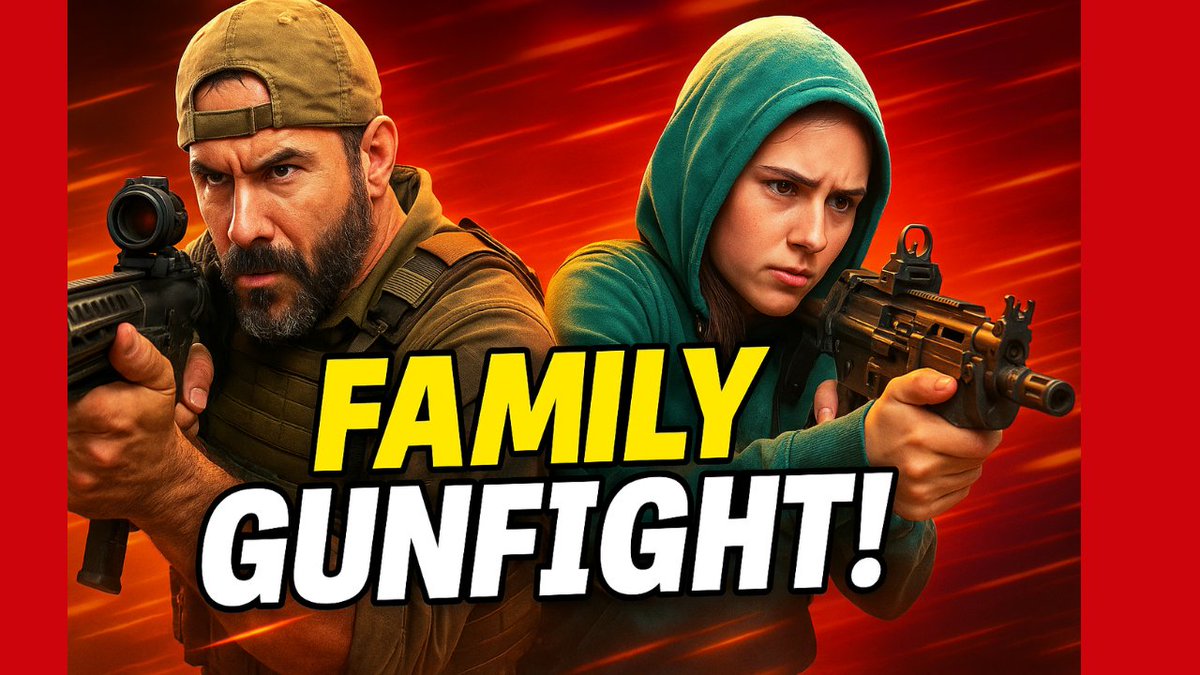 RONIN_47R's tweet photo. 🔫 Gunfight like no other!

In this fast-paced 2v2 private match, my daughter and I team up against random opponents in Call of Duty: Modern Warfare II. With random loadouts, shifting maps, and zero commentary—it's all action, strategy, and family synergy. https://t.co/0h4oakH0GY https://t.co/A9X9B9rMXM