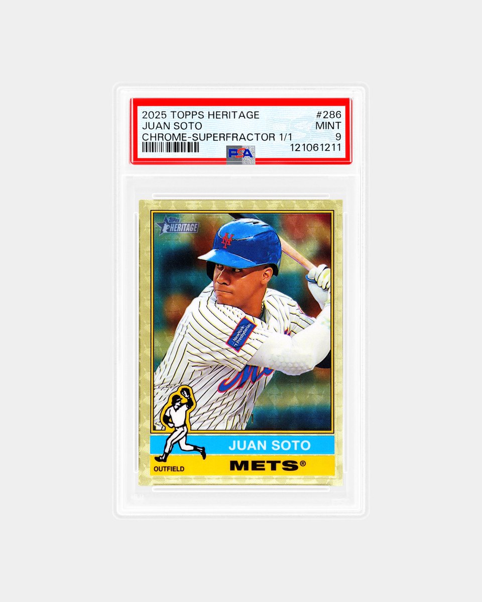PSAcard's tweet image. When is Juan Soto not shuffling up the all-time ranks? Out of 17 players to crack 1,000 hits and 200 homers before the age of 27, only Soto has recorded 800 walks along the way.
Time will tell what records he breaks in the second half.