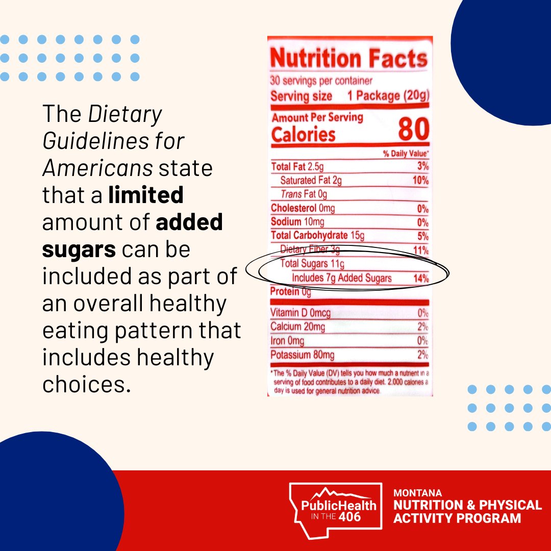 When it comes to reading food labels, do you know the difference between total sugars and added sugars? Total sugars are naturally present in foods and drinks such as fruits whereas added sugars are added during the processing of foods and drinks. Learn more at