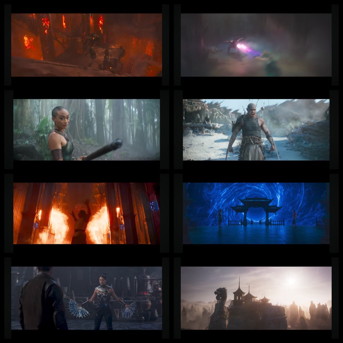 ANDimension3D's tweet image. I think we all really appreciate the effort that went into the stages! What stages did you catch?
*Netherrealm
*Pit/Pit Bottom
*Living Forest
*Tarkatan War Camp
*Temple
*Portal
*Bell Tower?
*Palace Gates?
Even the Dead Pool was teased in the beginning of filming!#MortalKombat2