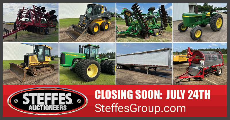 SteffesGroup's tweet image. Check out the R.D. Offutt Farms Excess Equipment Auction! With farming operations spanning across seven states, R.D. Offutt Farms stands as the largest family-owned potato grower in the U.S. The last day to bid on skid steers, tractors, harvest equipment & more is July 24th.…