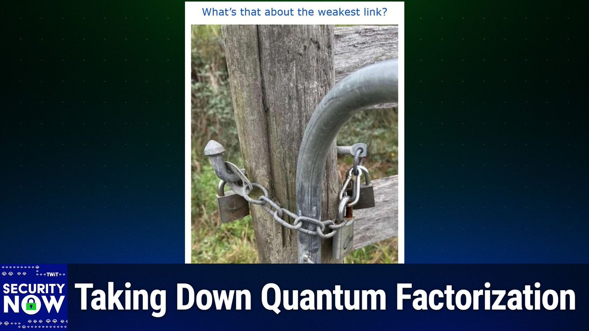 TWiT's tweet image. 📚 Dennis Taylor’s reading Bobiverse Book 6, crypto/ATM machines flat-out outlawed & Signal vs. WhatsApp encryption showdown. @SGgrc & Leo Laporte unpack it all on Security Now. 🔒 #Cybersecurity #Encryption ▶️ Download and subscribe here: twit.tv/shows/security…