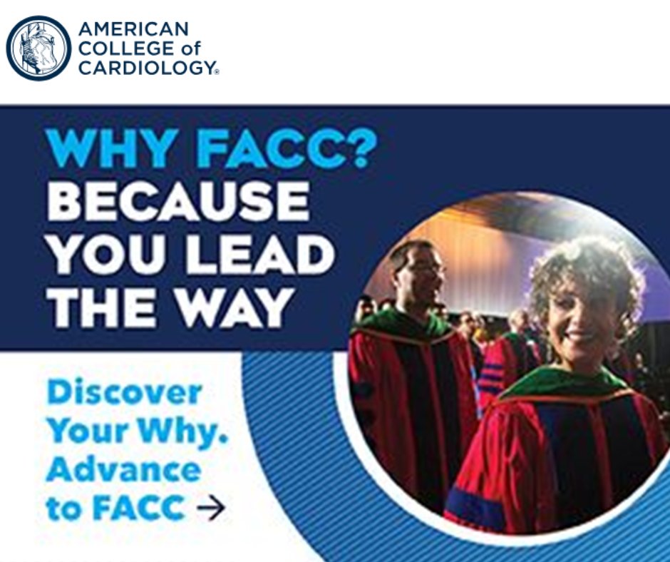 KansasACC's tweet image. Why FACC? Because you lead the way.
Join a global network shaping the future of cardiology.
ow.ly/qi8e50WrgXz
#FACC #CVLeadership
