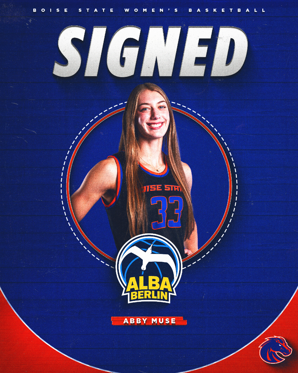 BroncoSportsWBB's tweet image. Abby Muse is going pro‼️😤
The program's all-time rebound and block leader has signed a professional contract with Alba Berlin!
#BleedBlue | #WhatsNext