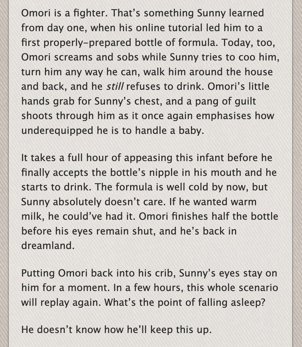 RowanFinleys's tweet photo. Stranger week day 4: Romance + The Real World

In which hikikomori Sunny tries to take care of his infant brother Omori and meets Stranger when he moves back to Faraway.

🌿 Read it here: https://t.co/LHHtuodhcS

🌓 #strangerweek2025 #strangerweek #midnightsun #mywriting https://t.co/kKq7EcXXba