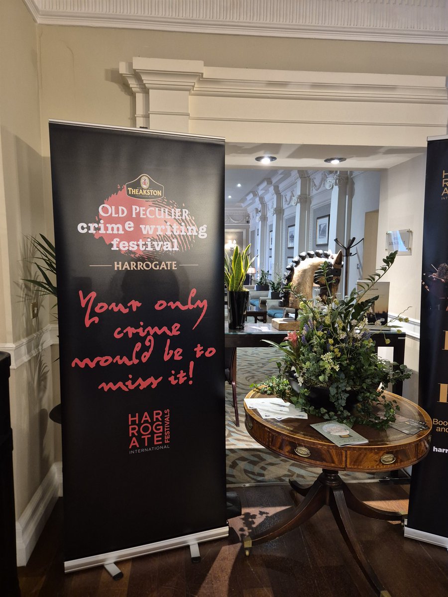 Sally Bromley (@sally_bromley) on Twitter photo We've arrived <a href="/TheakstonsCrime/">Theakstons Festival</a> #harrogate
& yes, the M1 was murder. More bad jokes & festival spam coming over the weekend.
Met <a href="/Ilsa_seeks_Rick/">Alessandra Ranelli (Pre-Order Hotel Orient ποΈ)</a> π We've arrived <a href="/TheakstonsCrime/">Theakstons Festival</a> #harrogate
& yes, the M1 was murder. More bad jokes & festival spam coming over the weekend.
Met <a href="/Ilsa_seeks_Rick/">Alessandra Ranelli (Pre-Order Hotel Orient ποΈ)</a> π