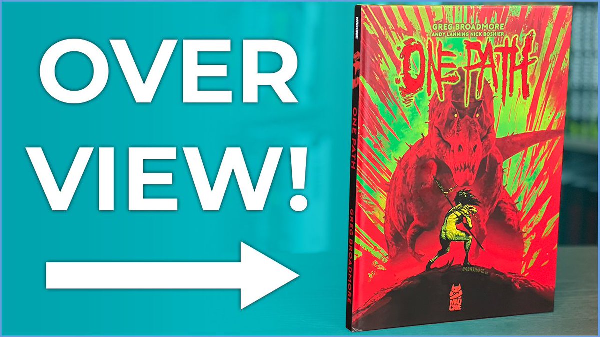 NearMintCon's tweet image. We’ve got another OMAR OVERVIEW for you, Minties!
This one is for the ONE PATH HARDCOVER from @MadCaveStudios!
Check it out:
youtu.be/cFj2LrgdSSk
