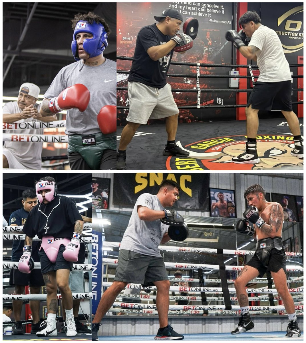 FerSabatiniBox's tweet image. A SUS RINCONES‼️
Me comentó Robert @GarciaBoxing que irá a la esquina de Ángel “Tashiro” Fierro para su revancha con “Pitbull” Cruz, y que Pita García, hijo de Robert, estará en el rincón de “Bam” Rodríguez durante su duelo contra Phumelela Cafú.
#CruzFierro #BamCafu @210bam
