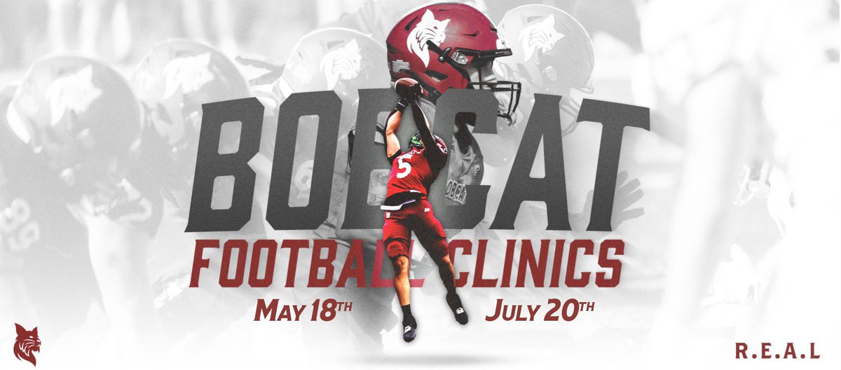 Bates Football (@bates_football) on Twitter photo A few days left to sign up! Get on campus and work with our staff this Sunday July 20th! #REAL
bobcatfootballclinics.com A few days left to sign up! Get on campus and work with our staff this Sunday July 20th! #REAL
bobcatfootballclinics.com