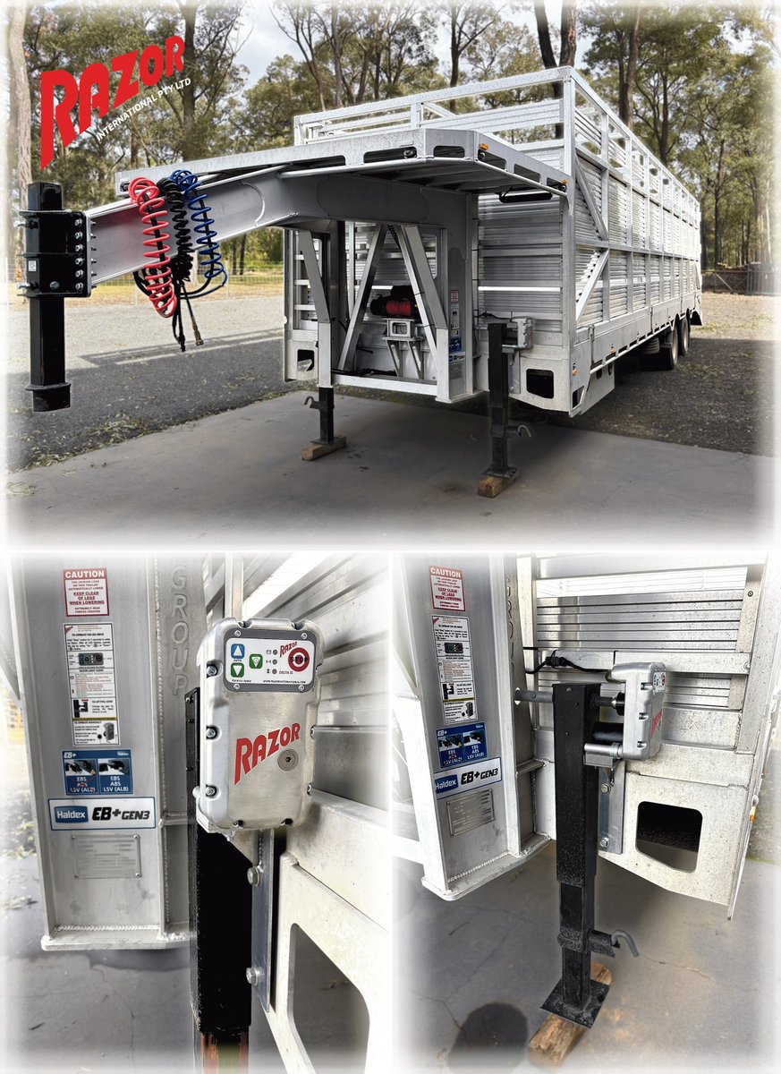 RazorInt's tweet image. Another happy customer!
 
We wanted to show off this versatile installation.

A RAZOR System mounted onto a set of jacks, on this Gooseneck Trailer.

We can adapt and customise, providing safer, more efficient equipment universally.
 
Let RAZOR Do The Hard Work.