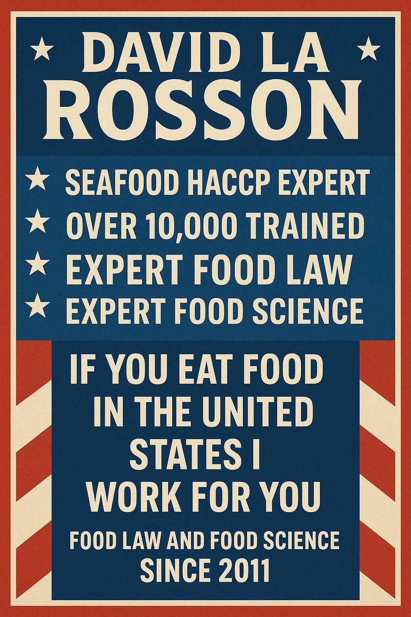 DavidLARosson's tweet photo. #foodsafety #seafood https://t.co/bkagaDUi3m