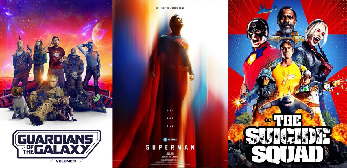 BallisticSnail's tweet image. Todo o meu interesse em super heróis está ligado ao James Gunn