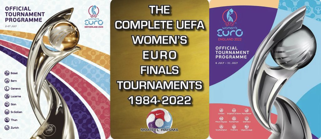 SoccerBooksLtd's tweet image. *OFFER* We ship worldwide🌍
ALL 3 for £15 (+ post)
Get the #WEURO2025 & #WEURO2022 Official Tournament Programmes AND Women’s Euro Stats book⚽️📚👇
soccer-books.co.uk/products/uefa-…
#Euro2025 #Lionesses #BBCFootball #SWEENG #England #Azzurre