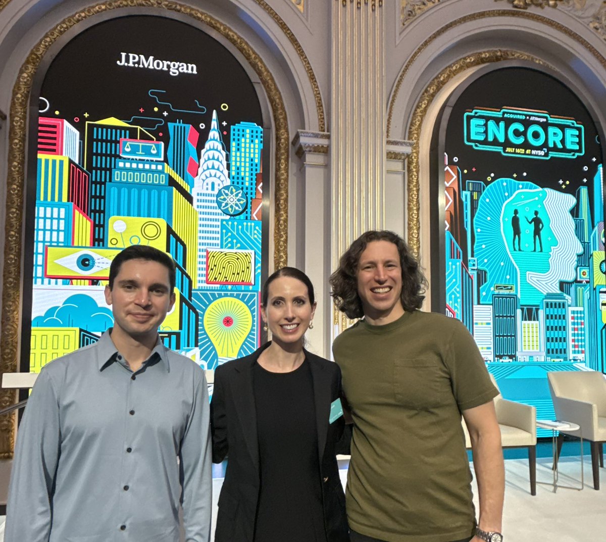 CGauzer's tweet photo. Acquired delivered — an outstanding live show at Radio City Music Hall, followed by an encore event at the NYSE. https://t.co/TQqjWDVhia
