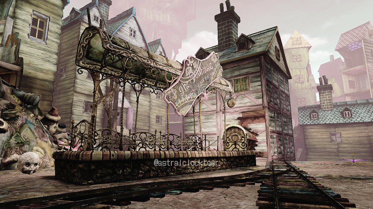 astralclocktowr's tweet image. the dollhouse — alice: madness returns