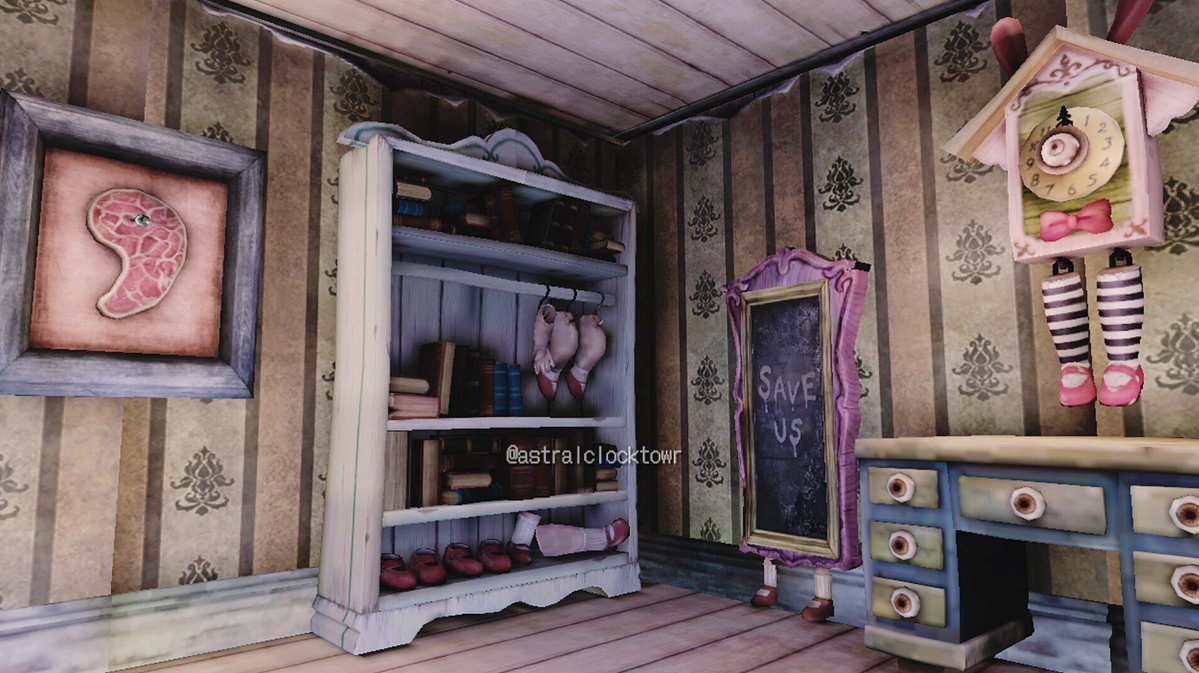 astralclocktowr's tweet image. the dollhouse — alice: madness returns