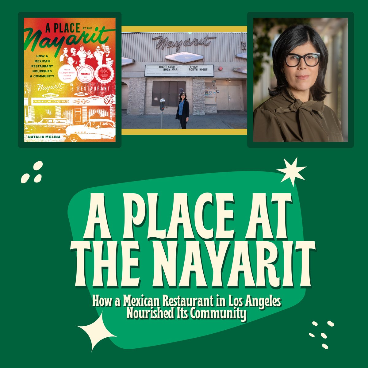 CAStateLibrary's tweet image. In case you missed it: The recording of CA History Section’s June 25 Speaker Series program “A Place at the Nayarit: How a Mexican Restaurant Nourished Its Community” with Natalia Molina is now available. Watch it on our YouTube channel here: youtu.be/mb_TyDKKQ_w?si…