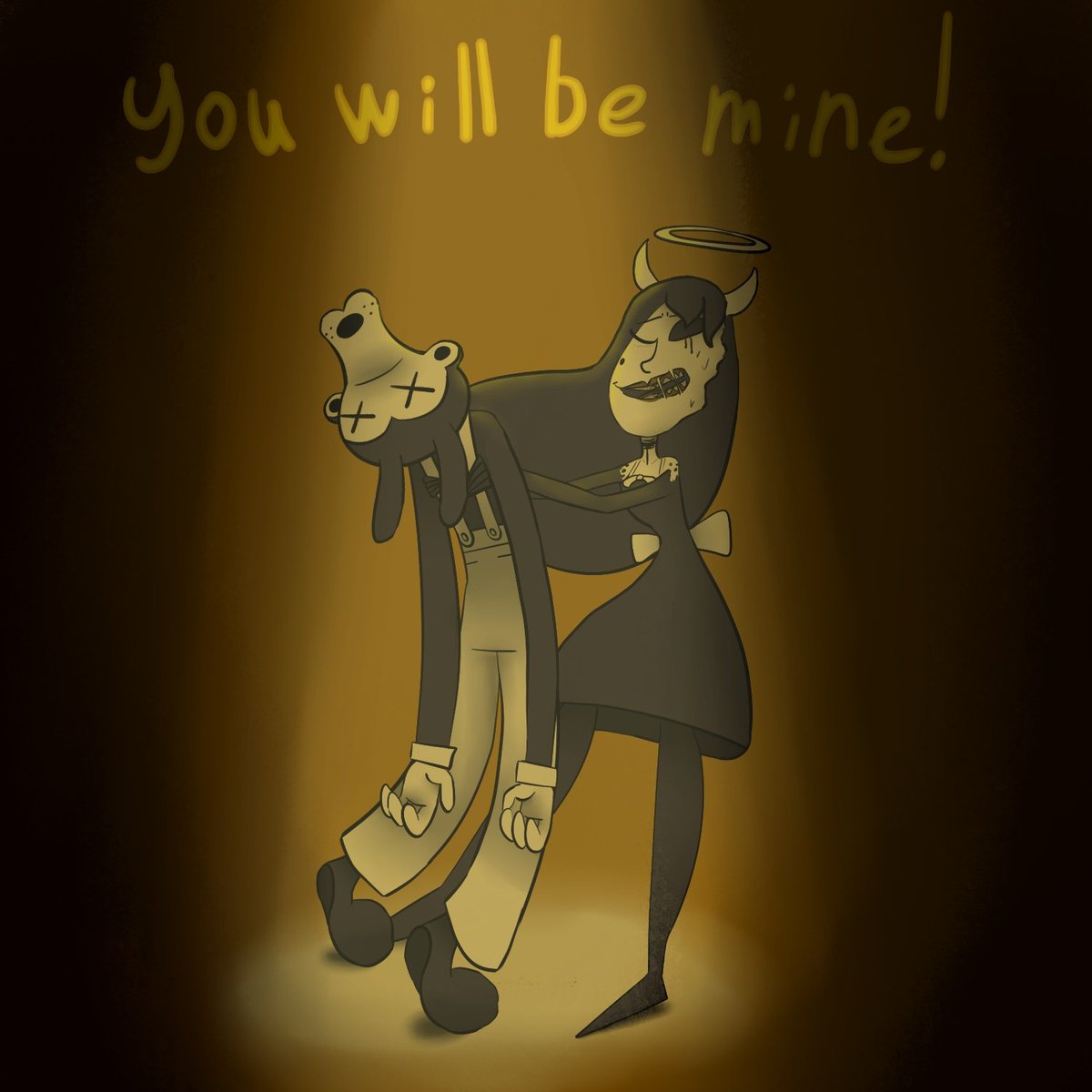 FisherTriangle's tweet image. #BATDR #BATIM
I relistened Alice’s Tango and spontaneously wanted to redraw one of my old drawings
original from 2018