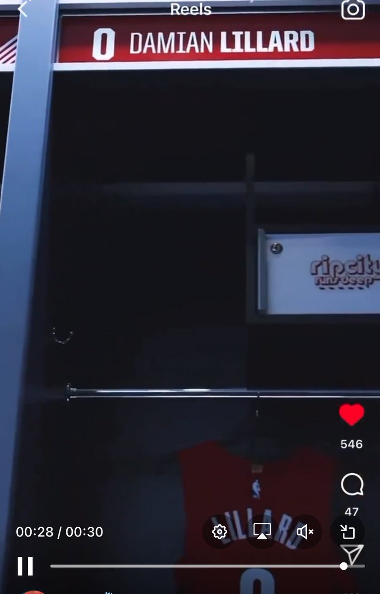 Portland already has Dames locker set back up ❤️