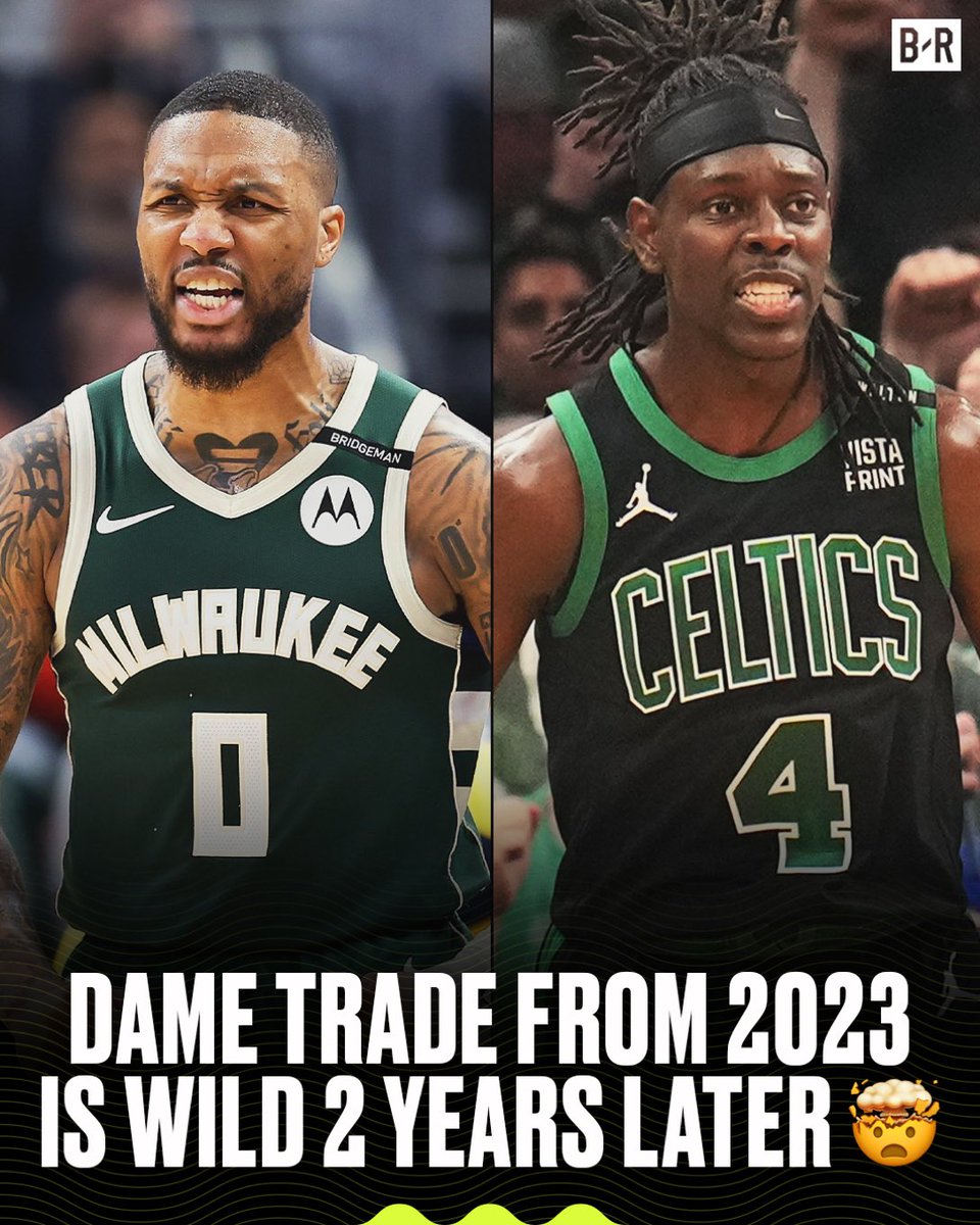 SleeperBucksNBA's tweet image. After Damian Lillard signing back with the Trailblazers, and Jrue Holiday getting traded there earlier this offseason, the two former Bucks guards are set to be teammates now in Portland this season.
Who would’ve thought we’d be here two years ago? 🤯😂