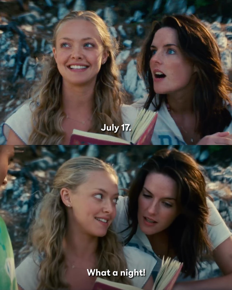 It's Mamma Mia Day

Own #MammaMia on disc &amp; digital