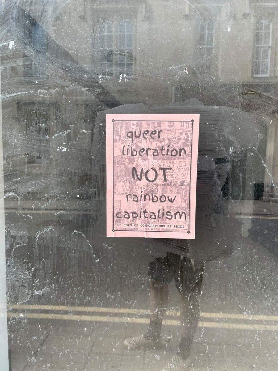 ultras_antifaa's tweet photo. "Queer Liberation Not Rainbow Capitalism" https://t.co/mZB3GMkeN5
