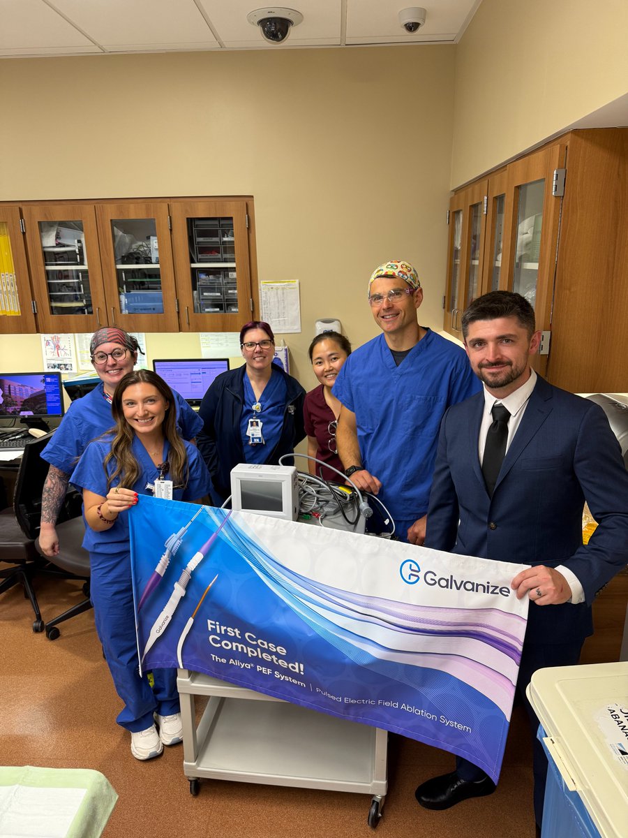 We are pleased to announce that Dr. Nathaniel Ivanick and his team at <a href="/RoswellPark/">Roswell Park</a> completed their first Aliya® PEF ablation with the INUMI™ Flex needle, the first endoscopic #PEF ablation device! We are excited to partner with them in energizing patient care with this new
