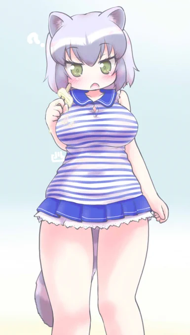 アライさ〜ん おててがベタベタだねぇ