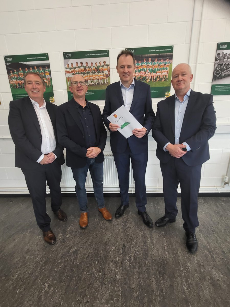 McConalogue's tweet image. Great to visit Offaly today to meet with members from sports clubs who are passionate about the clubs they represent along with local Fáil TD, Tony McCormack.
It was a good opportunity to see the excellent work clubs are doing as their memberships continue to increase.