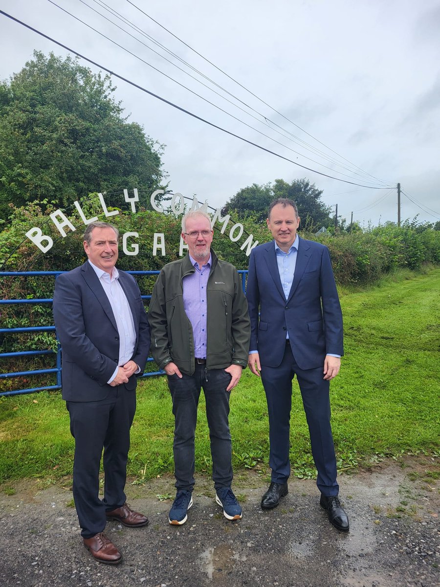 McConalogue's tweet image. Great to visit Offaly today to meet with members from sports clubs who are passionate about the clubs they represent along with local Fáil TD, Tony McCormack.
It was a good opportunity to see the excellent work clubs are doing as their memberships continue to increase.