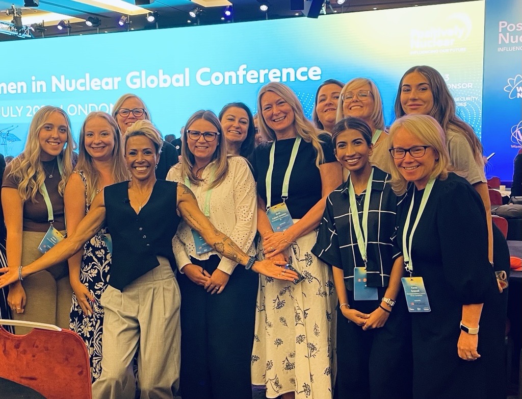 WECNuclear's tweet image. During final presentations at @WiNglobal 2025 yesterday, two Westinghouse colleagues spoke in a speaker session and workshop. Well done to @WiNuclear UK for organizing a great event!