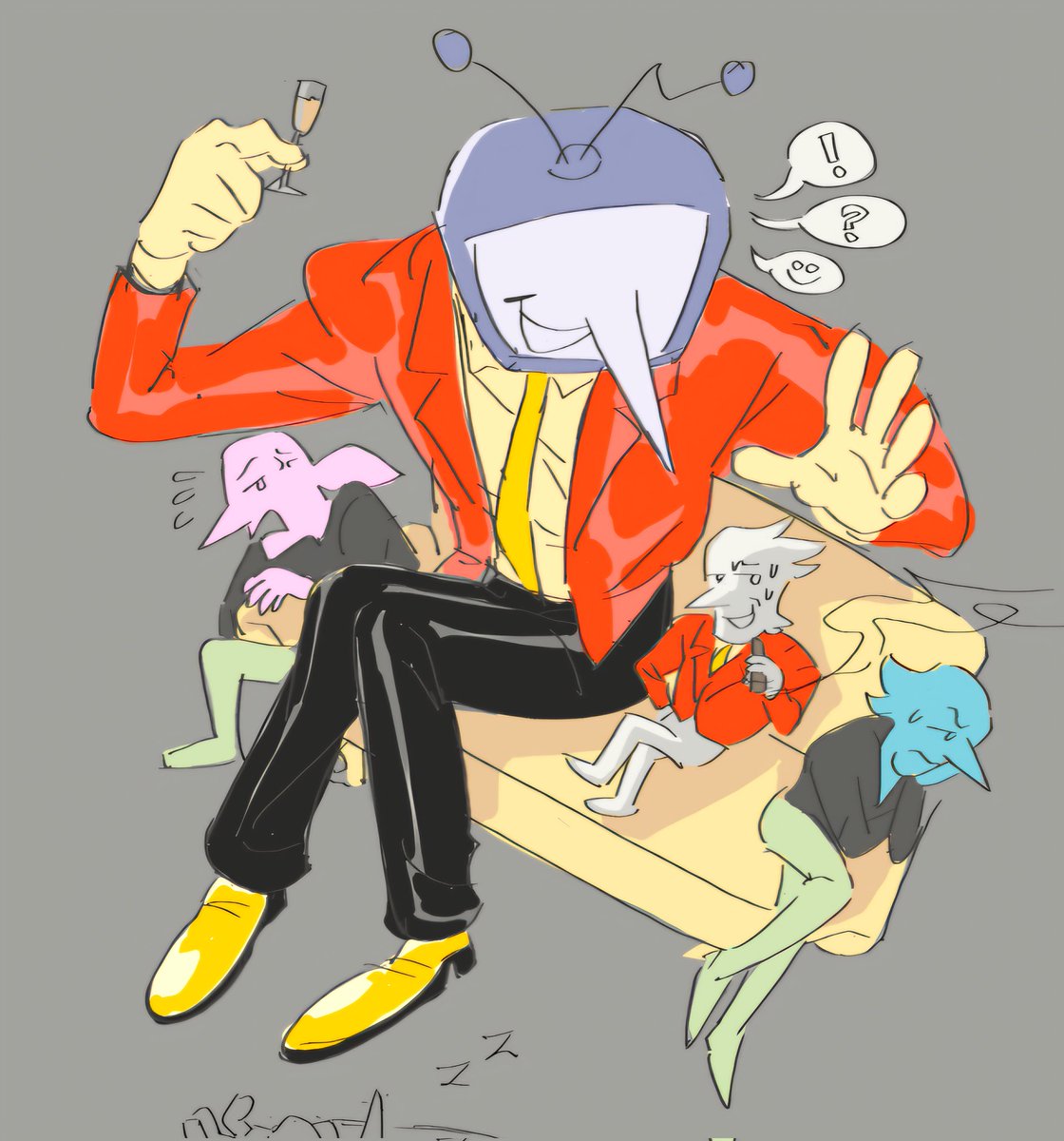 FoolishRat6's tweet image. &quot;Hes a bit overbearing at times&quot;