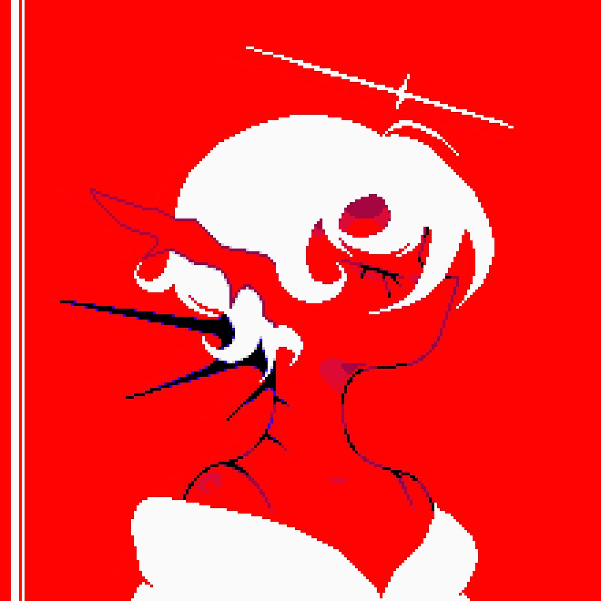 Day 322: ⚫⚪♥️
#pixelart