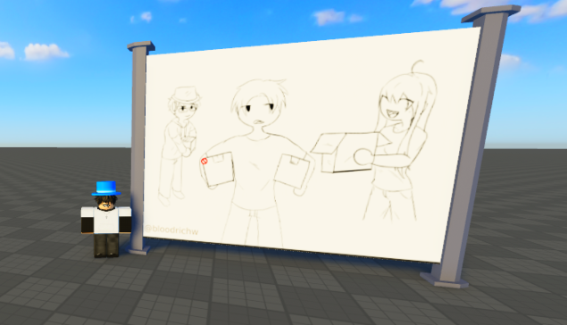 DevendersRBX's tweet photo. 🎨 Sneak Peek Alert!

🖌️ Art meets Roblox — and we’re loving the vibes already!

#RobloxDev #Delvr #SneakPeek https://t.co/QTJ8qowMnc
