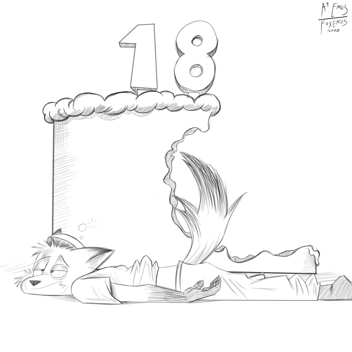 I'm 18 now (reuploaded cuz I forgot to fill in the nose)