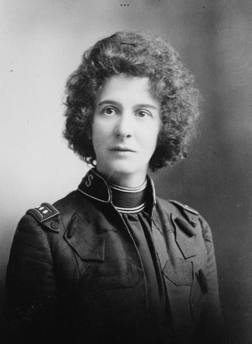 BCUIM's tweet image. D. #OTD 1950 Evangeline Cory Booth, daughter of William Booth, 4th General of the Salvation Army, relief worker after 1906 San Francisco earthquake, cared for American troops in WW1 leading 250 Salvationists, bringing their cheerful brand of ‘seven-days-a-week’ Christianity.