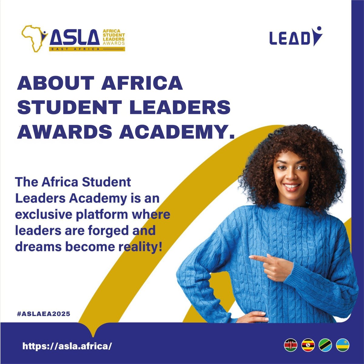 aslaafrica's tweet image. Great leaders aren’t born, they are shaped by vision, challenge, and purpose.
At the Africa Student Leaders Academy, ambition meets transformation.
#ASLAEA2025 #Lead #fyp