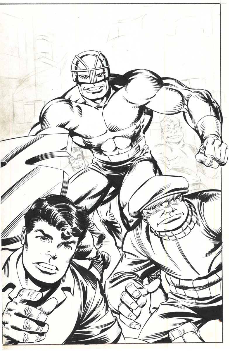 JasPosey's tweet image. My acquisition of The Guardian and the Newsboy Legion by Mike Machlan cafurl.com/?i=31930 #MikeMachlan #artpurchase #TheGuardian #Guardian #JimHarper #ProjectCadmus #AllStarSquadron #NewsboyLegion #JusticeLeague #JL #TommyTompkins #BigWords #Gabby #Scrapper #DCComics