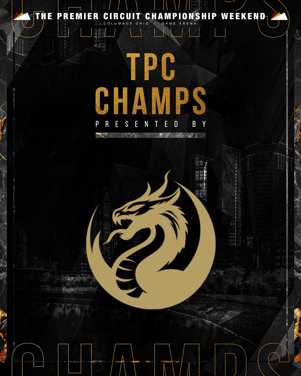 The Premier Circuit (@tpcircuit) on Twitter photo Just got even bigger...
We're hyped to announce that 14K is an official sponsor of TPC Champs in Columbus, Ohio! 🐉
Big plays, bigger prizes, and the golden standard of competition—brought to you by <a href="/14KResonance/">14K Resonance</a>.
We will be following back everyone who follows our new sponsor! Just got even bigger...
We're hyped to announce that 14K is an official sponsor of TPC Champs in Columbus, Ohio! 🐉
Big plays, bigger prizes, and the golden standard of competition—brought to you by <a href="/14KResonance/">14K Resonance</a>.
We will be following back everyone who follows our new sponsor!