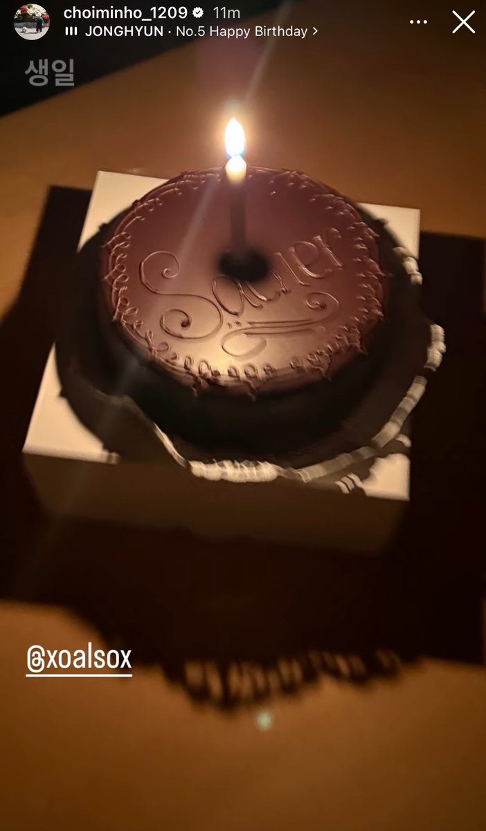 [@/choiminho_1209 IG Story] ✦ 25.07.18

Minho posts himself celebrating with #TAEMIN on his Instagram Stories:

“Let’s be happy, my little brother. Happy birthday.”

He also tagged Jonghyun’s song ‘Happy Birthday.’ 🎂❤️ 

#TAEMIN #태민
#HAPPY_TAEMIN_DAY