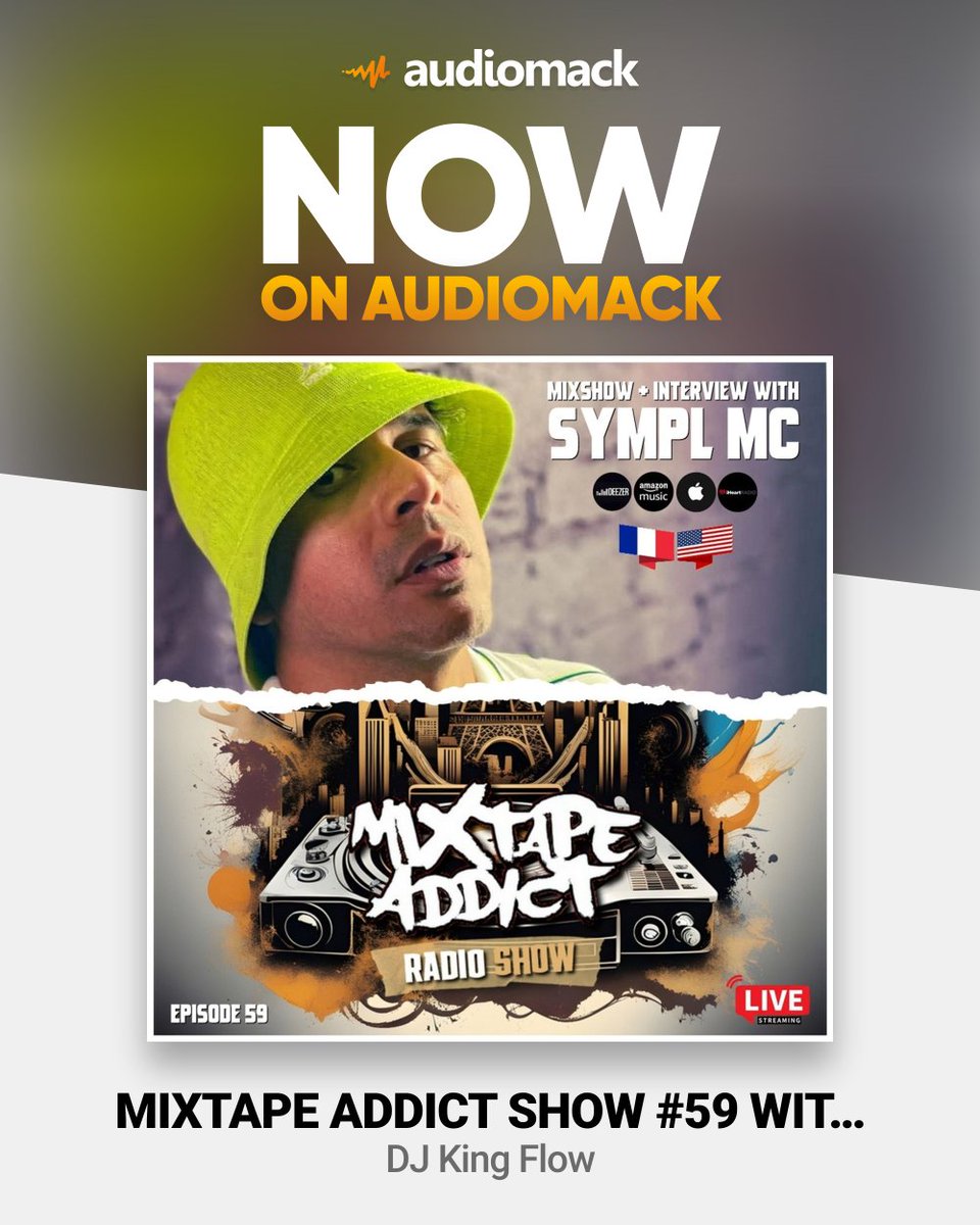 DJ King Flow / Mixtape Addict (@djkingflow) on Twitter photo Mixtape Addict Show #59 with <a href="/sympLEmcee/">sympL</a> 🎧🌍 mixtapeaddictmedia.com/playlists/ feat <a href="/deejayscientist/">dj scientist</a> <a href="/BennyBsf/">BENNY THE BUTCHER</a> <a href="/methodman/">methodman</a> <a href="/contageous/">Contageous🇭🇹Funk</a> <a href="/Casathegawd/">Casablanca the Gawd</a> <a href="/elcotola/">Cotola</a> <a href="/TeamNDL/">Napoleon Da Legend</a> <a href="/ToneBuTTa/">Tone Butta</a> <a href="/GREA8GAWD/">GREA8GAWD</a> @unclelush <a href="/IAMRJPAYNE/">RJ PAYNE</a> <a href="/DatGuyIkeMusic/">DatGuyIke</a> <a href="/Blackstax/">Black Stax</a> <a href="/theWILLIETHEKID/">Willie The Kid</a> <a href="/VDONSOUNDZ/">THE OPIATE</a> 🔥✔️ #mixtapeaddict Mixtape Addict Show #59 with <a href="/sympLEmcee/">sympL</a> 🎧🌍 mixtapeaddictmedia.com/playlists/ feat <a href="/deejayscientist/">dj scientist</a> <a href="/BennyBsf/">BENNY THE BUTCHER</a> <a href="/methodman/">methodman</a> <a href="/contageous/">Contageous🇭🇹Funk</a> <a href="/Casathegawd/">Casablanca the Gawd</a> <a href="/elcotola/">Cotola</a> <a href="/TeamNDL/">Napoleon Da Legend</a> <a href="/ToneBuTTa/">Tone Butta</a> <a href="/GREA8GAWD/">GREA8GAWD</a> @unclelush <a href="/IAMRJPAYNE/">RJ PAYNE</a> <a href="/DatGuyIkeMusic/">DatGuyIke</a> <a href="/Blackstax/">Black Stax</a> <a href="/theWILLIETHEKID/">Willie The Kid</a> <a href="/VDONSOUNDZ/">THE OPIATE</a> 🔥✔️ #mixtapeaddict