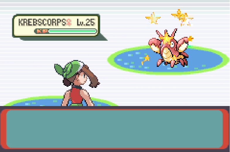 niklas96vfb's tweet image. ✨Shiny Corphish after 164 fishing encounters in Pokemon Emerald!
Another really quick fishing shiny. My shiny luck is really heating up rn!
Evolved her into Crawdaunt.
What an amazing-looking shiny, especially with the animations in Emerald.
Hoenn SLD 18/135