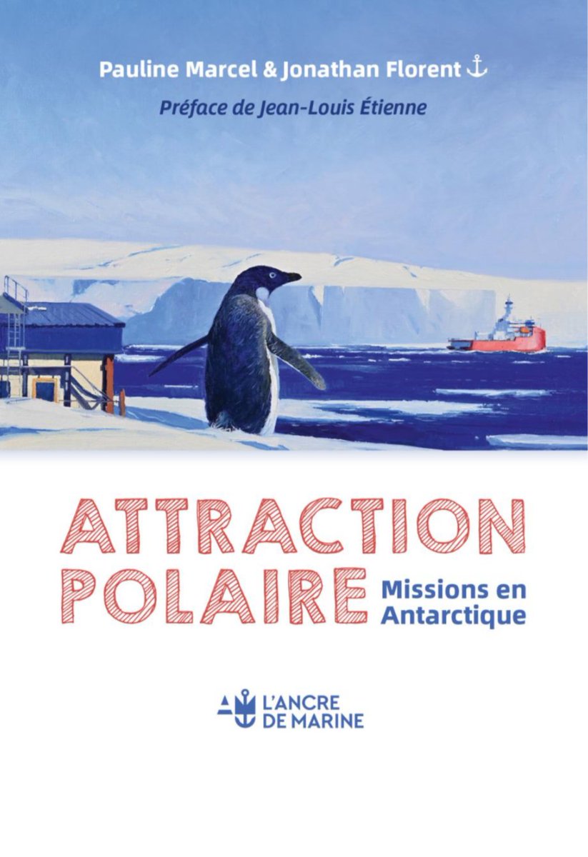 PolarObs's tweet image. LIVRE Avec "Attraction Polaire", Pauline Marcel fait parler les manchots sur la vie en #Antarctique #TerreAdélie #TAAF
ouest-france.fr/culture/livres…